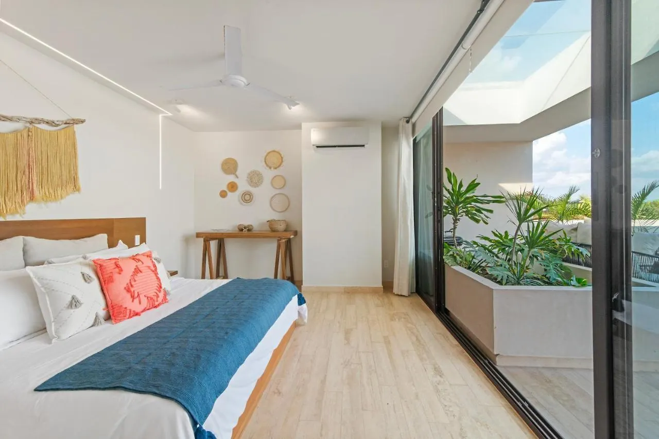 图卢姆305 Luxury Penthouse With Private Pool公寓 图卢姆